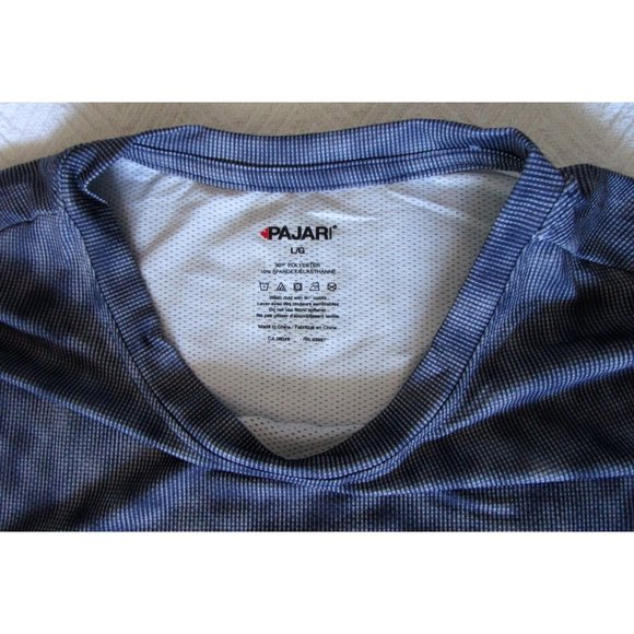 Pajar Canada Men's Blue Performance Moisture Wicking Shirt Large New with Tags - Picture 9 of 10